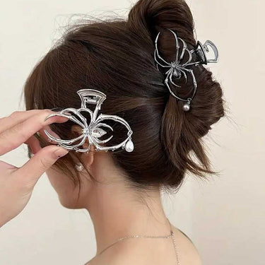 Metal Spider Hair Claw
